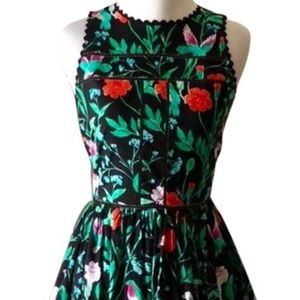 Kate Spade Hummingbird & Flowers Dress